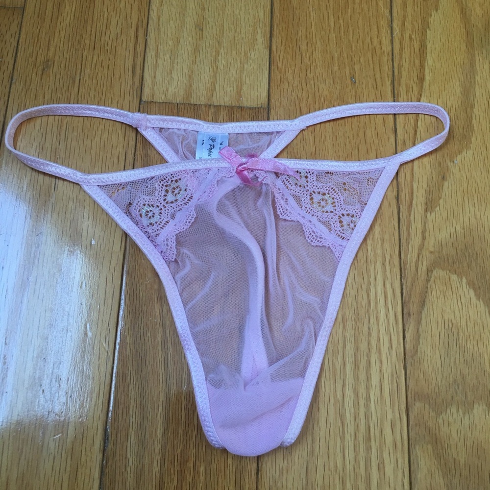 Pink Lace Panties Intimates Sleepwear
